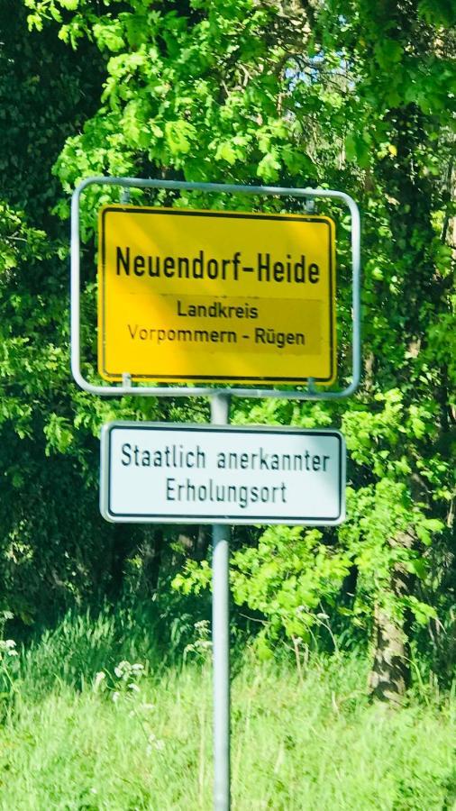 Zur Alten Boddenfischerei Ferienwohnung Heidezauber Neuendorf Heide Exterior photo